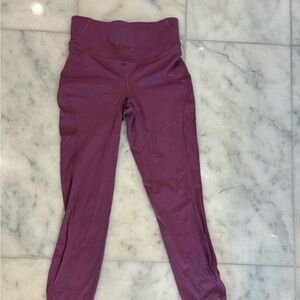 Lululemon Athletica Base Pace Purple Leggings